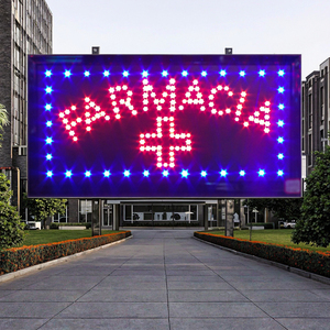 Customized 48*25cm LED Logo Highlight Hanging Billboard Shop-Friendly <b>Lighting</b> Signboard - Product Image 3