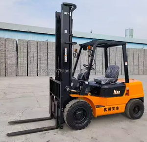 Carretilla elevadora diésel Hangzhou H30 Hangzhou Máquina de construcción usada Marca China Hangzhou Diesel original - Product Image 2