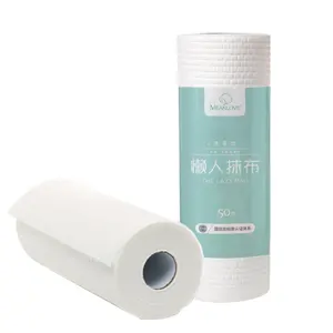 Non-woven Fabric Cleaning cloth disposable towel roll spunlace non woven