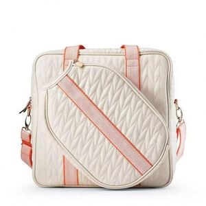 Muestra Gratuita, Diseño Personalizado, Bolsa de Pickleball de Cuero Vegano de Alta Calidad, Bolsa Deportiva Acolchada para Tenis, Bolsa de Gimnasio para Hombre y Mujer - Product Image 3