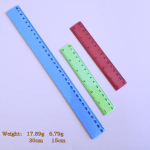 <span class=keywords><strong>Regla</strong></span> transparente de 30 <span class=keywords><strong>cm</strong></span>, 15cm y <span class=keywords><strong>14</strong></span> pulgadas, se puede personalizar para 2 compradores, <span class=keywords><strong>regla</strong></span> recta de plástico para la escuela familiar - Product Image 5