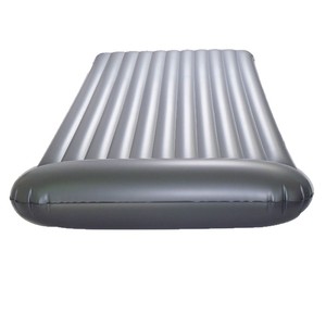 Colchón Inflable de Agua Individual con Almohada 190x80cm Gris PVC para Uso Doméstico - Product Image 5