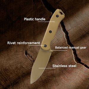 Couteau multifonctionnel BK19-DIY OEM personnalisé en acier Damas avec étui Kydex, manche en bois, clip de ceinture portable, camping, garantie 1 an - Product Image 2