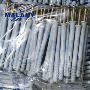 Cheville d'expansion en plastique Malaxy, cheville à bascule en nylon avec vis pour installation dans la maçonnerie, le brique et le béton - Product Image 4