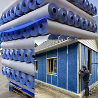 Sous-couche tissée en HDPE synthétique personnalisable, haute résistance, couche de contrôle de la vapeur, résistante à l'eau et aux UV, écologique pour la maison