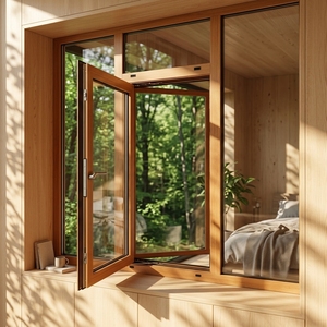 Ventana Abatible con Rotura de Puente Térmico, Aislamiento Térmico, Alta Hermeticidad, Doble Acristalamiento y Mosquitera, Apertura Interior - Product Image 1