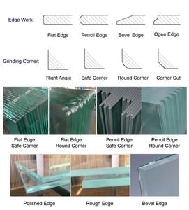 กระจกนิรภัยขนาด12มม. กระจก esg 1/2นิ้วสำหรับสนามเทนนิส - Product Image 3