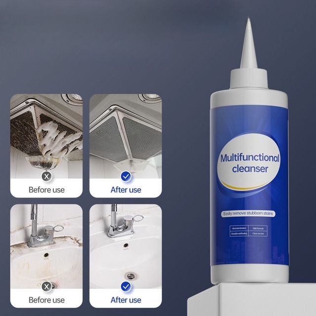 Multi-Purpose Daily Chemicals Activator Stain Remover & Deep Cleaner for Pots Pans Rust Stains Grease Dirt