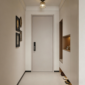 Puerta Acústica Insonorizada <span class=keywords><strong>Binbin</strong></span> de 35dB, Pintada, Tamaño/Color Personalizable para Hotel, Oficina, Cocina, Villa, Dormitorio, Apartamento - Product Image 3