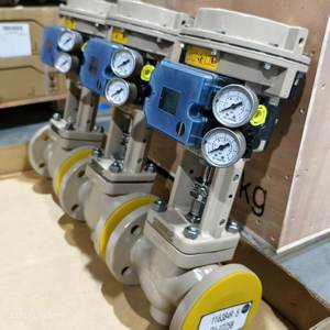 Válvulas de Globo SAMSON 3241, Actuadores Neumáticos 3271, Posicionador 3725 3730-3, Válvula de Control de Servicio Criogénico de Estrangulación de Baja Presión - Product Image 3