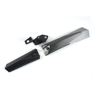 Zoyosports Black Mtb <span class=keywords><strong>Bike</strong></span> Flexibele Fiets Spatbord Spatbord Voor Achter Kunststof Verstelling Gegarandeerde Kwaliteit Fiets Accessoires - Product Image 5