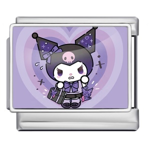 Wholesale Custom Cartoon Animation Cats <b>Dogs</b> Stainless Steel Link Fit 9mm Italian Charm Bracelet Making DIY Jewelry Women Man - Product Image 5