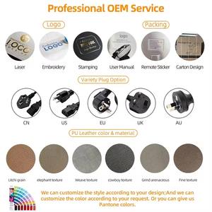 CHUNJIU L88 Fabrik Großhandel Schwerelosigkeit <span class=keywords><strong>Massage</strong></span> stuhl <span class=keywords><strong>Thai</strong></span> <span class=keywords><strong>Style</strong></span> Fuß stütze PU Leder material Bluetooth System Heiß <span class=keywords><strong>massage</strong></span> - Product Image 5