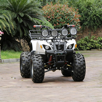 Quad tout-terrain Little Bull, quad à quatre roues, essence, adulte, 125cc, transmission à différentiel, tout terrain