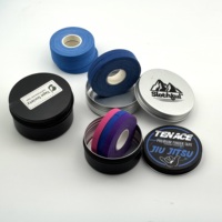 Cinta Adhesiva para Dedos de BJJ al por Mayor, Set en Caja Metálica, Óxido de Zinc, Transpirable, Adhesivo Fuerte, Logotipo Personalizado, Cinta Deportiva de Algodón para Gimnasio y Deportes