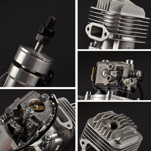 Motor de Gasolina Original DLE DLE-20RA de 20cc, 2.5HP/9000rpm, Encendido Electrónico, Escape Trasero, para Aviones RC, con Bujía NGK CM6, 6kg - Product Image 6