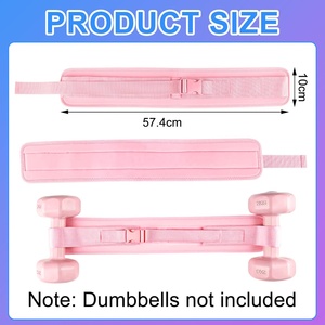 Ceinture de poussée de hanche pondérée Booty d'exercice réglable pour <span class=keywords><strong>pont</strong></span> <span class=keywords><strong>fessier</strong></span> - Product Image 2