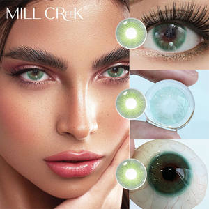 <span class=keywords><strong>Lentilles</strong></span> de contact colorées tendance Haipurecon en gros, couleurs personnalisables, 40 % d'eau, port sûr et doux - Product Image 3