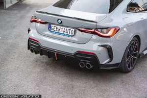 Embellecedor de parachoques trasero de fibra de carbono estilo <span class=keywords><strong>K</strong></span> para 4 Series G22 G23 G26 - Product Image 6
