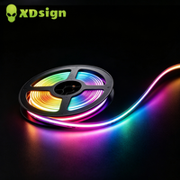 Bande lumineuse LED RGB COB XDSIGN Magic-Color 12MM 21W/m 24V programmable AE 784 LED/m, ruban lumineux linéaire pour éclairage intérieur