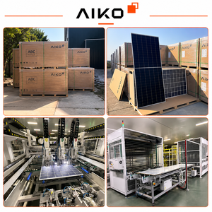 <span class=keywords><strong>Aiko</strong></span> มาตรฐาน ce/tuv แผงเซลล์แสงอาทิตย์แบบกระจกสองด้านความต้านทานการแตกแบบไมโคร3S + 54 480W-490W <span class=keywords><strong>Aiko</strong></span> - Product Image 5
