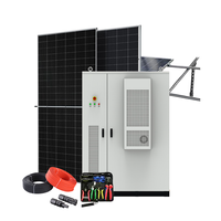 Système de stockage d'énergie ECOSUN évolutif 100 kW/215 kWh LiFePO4, protection IP55, CAN/RS485 pour utilisation hors réseau/sur réseau, certifié CE IEC 62619