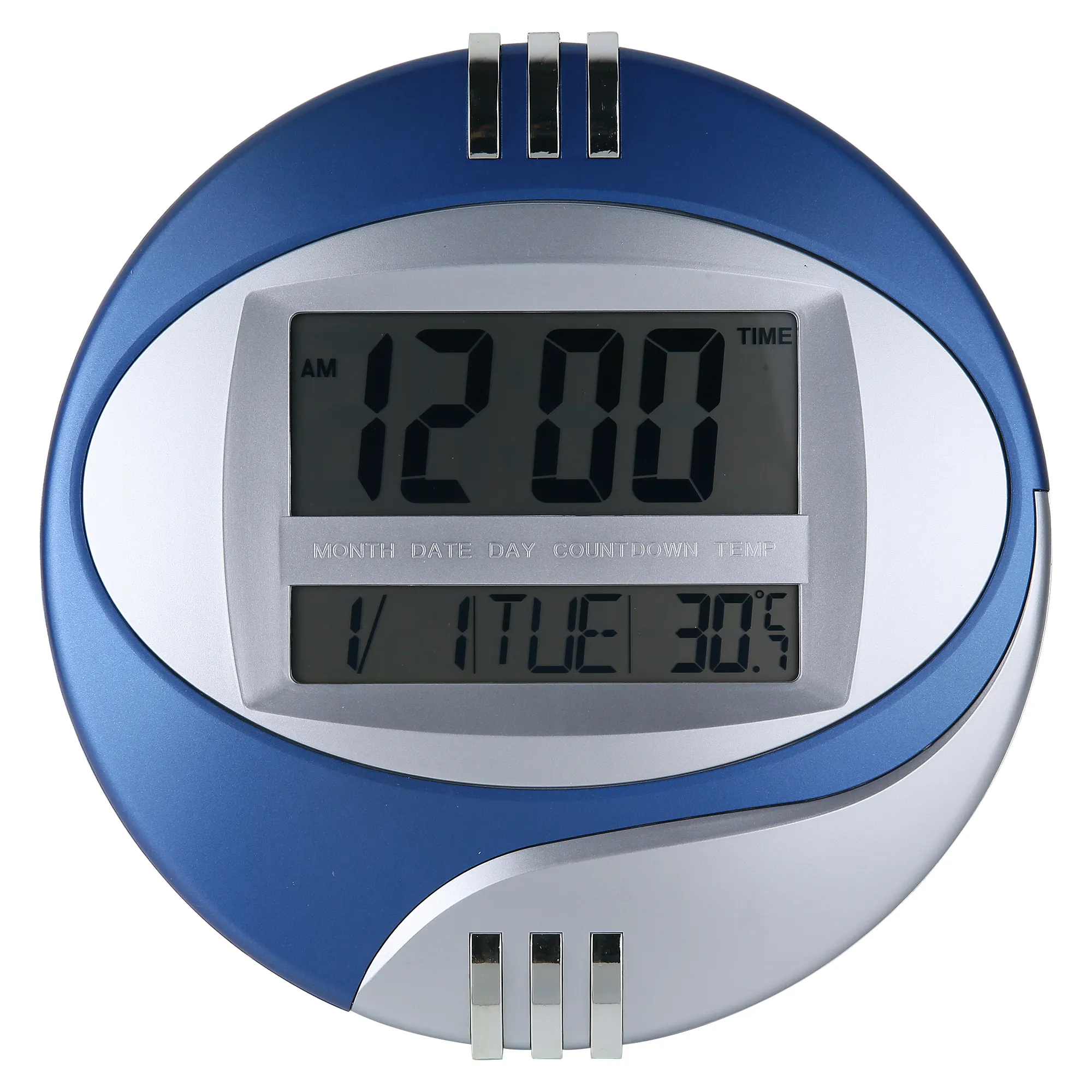 Digitale Wandklok Grote Cijfers Met Temperatuur Display Kamer Thermometer Klok