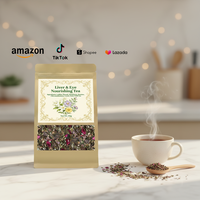 OEM Herbes Naturelles Biologiques Détoxifiantes pour le Foie, pour la Santé et le Soin des Yeux, Tisane Thé du Foie
