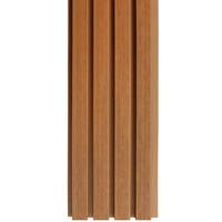 Panneau mural extérieur en WPC imperméable et ignifuge, revêtement mural extérieur en composite bois-plastique, protection UV, bardage pour villa et jardin