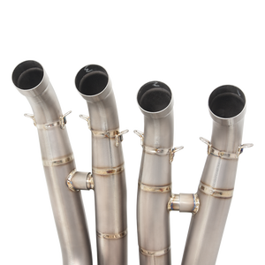 Pour Bmw S1000RR S1000R Motocross échappement coulissant avant lien collecteur d'échappement Pit Bike <span class=keywords><strong>coude</strong></span> <span class=keywords><strong>moto</strong></span> Modification échappement - Product Image 6