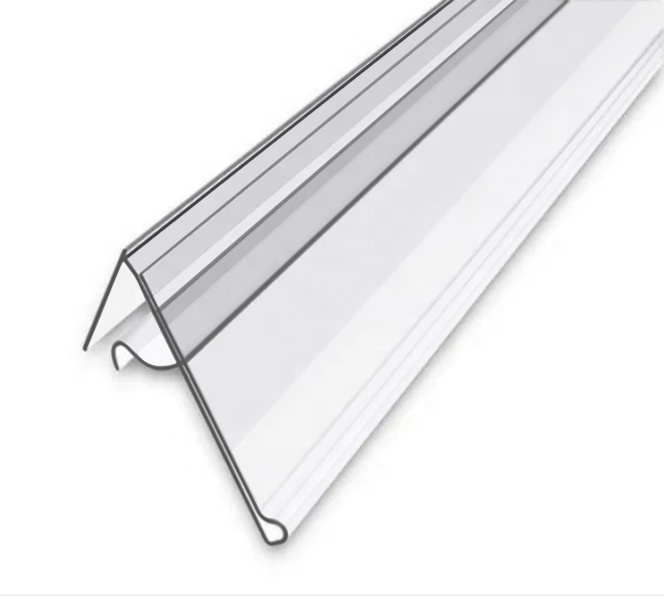 Пластиковый ценник для супермаркета на заказ от оригинального производителя, зажим, полоса данных, держатель для этикеток для проволочных полок и корзины