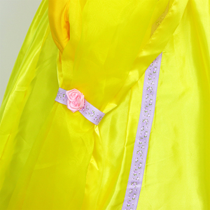 Disfraz de Halloween de La Bella y La Bestia para mujeres adultas, vestido de princesa de juego de rol, disfraces de Carnaval europeo con guantes - Product Image 6