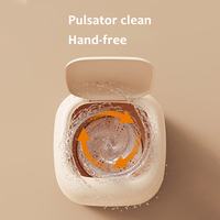 Mini lave-linge électrique pour dortoir étudiant, pour petits vêtements et chaussettes, lave-linge portable pour sous-vêtements