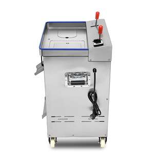 Et Kıyma Makinesi Dilimleyici Saf Bakır Motorlu Çok Fonksiyonlu Dilimleme/Kıyıcı Makine Çıkarılabilir Bıçak Seti Gıda Fabrikası için Otomatik - Product Image 3