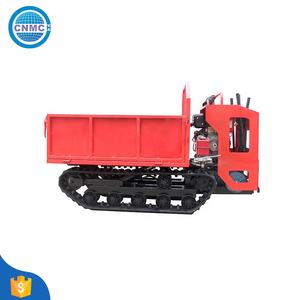 Прямые поставки с завода: 1-тонный мини-погрузчик на гусеничном ходу, самосвал с высоким углом наклона, гидравлический мини-гусеничный думпер для транспортировки - Product Image 4