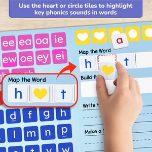 จอยแคท แม่เหล็กโฟนิคส์ ตัวต่อแม่เหล็ก<span class=keywords><strong>ภาษา</strong></span>อังกฤษ ABC ของเล่นเสริมพัฒนาการ<span class=keywords><strong>เด็ก</strong></span> ของเล่นการศึกษาปฐมวัย อุปกรณ์ช่วยสอนสำหรับการเรียนที่บ้าน - Product Image 4