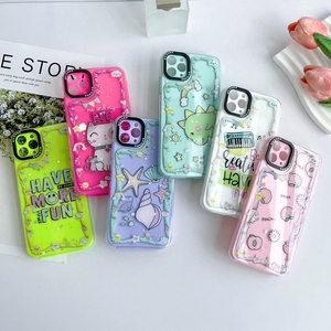 Dễ Thương Phim Hoạt Hình Mèo Mô Hình TPU Thiết Kế Chống Sốc Kitty Hoa Tùy Chỉnh Xin Chào Vòng Đeo Tay Sang Trọng Silicone Hợp Thời Trang Điện Thoại Di Động Trường Hợp - Product Image 2