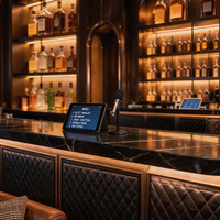 Aménagement intérieur de salle KTV, bar commercial de luxe, club karaoké, panneaux muraux, meubles, service sur mesure