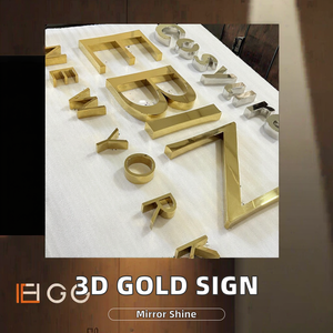 Letras Metálicas con Acabado No Reflectante para Sistemas de Señalización Hospitalaria, Campus Escolares y Zonas de Seguridad Pública - Product Image 3