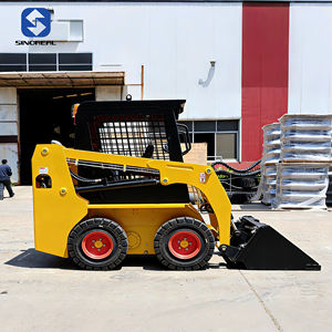 شحن مجاني لودر صغير متعدد الاستخدامات للزراعة والبناء مع ملحقات - Product Image 4