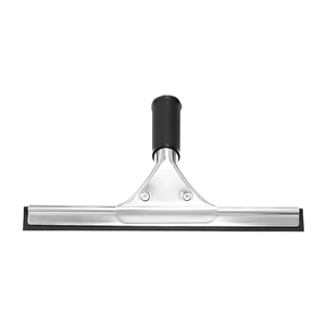 고품질 블랙 스테인리스 스틸 스퀴지 창문 청소용 실리콘 스퀴지, 타일 가정용 물기 유리 자동차용 - Product Image 5