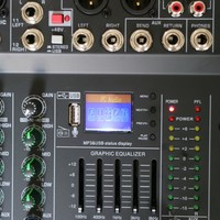 MiCWL Amplificateur de puissance 2400 Watt Console de mixage 12 canaux Audio Mixer Record 99 DSP effet USB 2400 W avec double sortie AMP