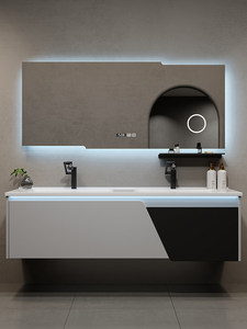 Armoires <span class=keywords><strong>de</strong></span> <span class=keywords><strong>salle</strong></span> <span class=keywords><strong>de</strong></span> <span class=keywords><strong>bain</strong></span> murales modernes avec miroir intelligent et <span class=keywords><strong>tiroirs</strong></span>, gain <span class=keywords><strong>de</strong></span> place personnalisé, option élégante pour votre - Product Image 4