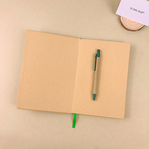 Carta Kraft Cover Notebook formato A5 con penna - Product Image 5