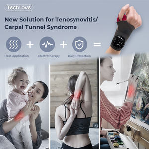 Tech Love pemijat getar nirkabel, penjepit tangan tali karpal terowongan Ems gelang tangan pintar elektrik - Product Image 3