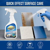 Zourunan Spray Antirouille Dissolvant de Rouille Métallique Nettoyant pour Surfaces en Fibre de Verre et Peinture 500ml OEM Marque Privée
