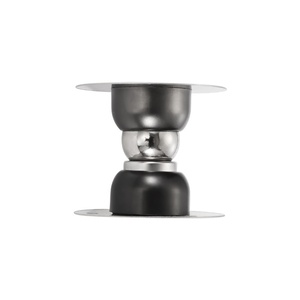<span class=keywords><strong>Mini</strong></span> Tope de puerta de acero inoxidable ultracorto, sin perforaciones, fuerte succión de pared magnética, silencioso, anticolisión, pared corta silenciosa - Product Image 5