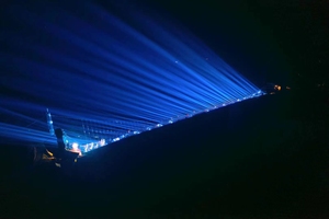 Projecteur de lumière à tête mobile, éclairage d'extérieur à haute luminosité IP65 pour un pont de construction étanche 20R, 380W, 4 pièces - Product Image 6