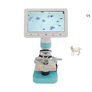 Clear Vision Le dernier microscope vétérinaire portable de 7 pouces à faible coût léger convient aux stations vétérinaires rurales Éleveurs de bétail - Product Image 1