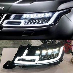 Faros LED de coche para <span class=keywords><strong>Range</strong></span> <span class=keywords><strong>Rover</strong></span> Sport, mejora de 2013-2017, actualización 2018 <span class=keywords><strong>2019</strong></span> - Product Image 2